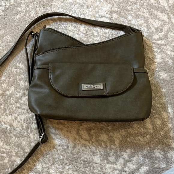 Olive Multisac Crossbody Bag - Picture 1 of 4